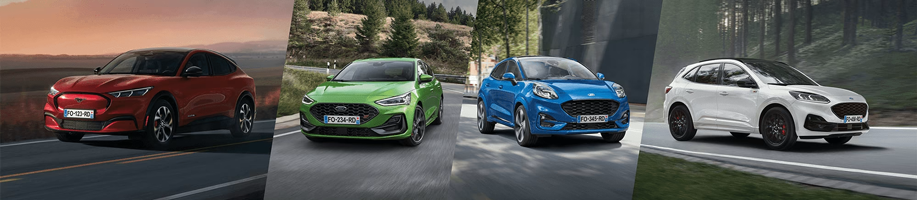 Gamme de véhicules Ford disponibles chez Ford Pau